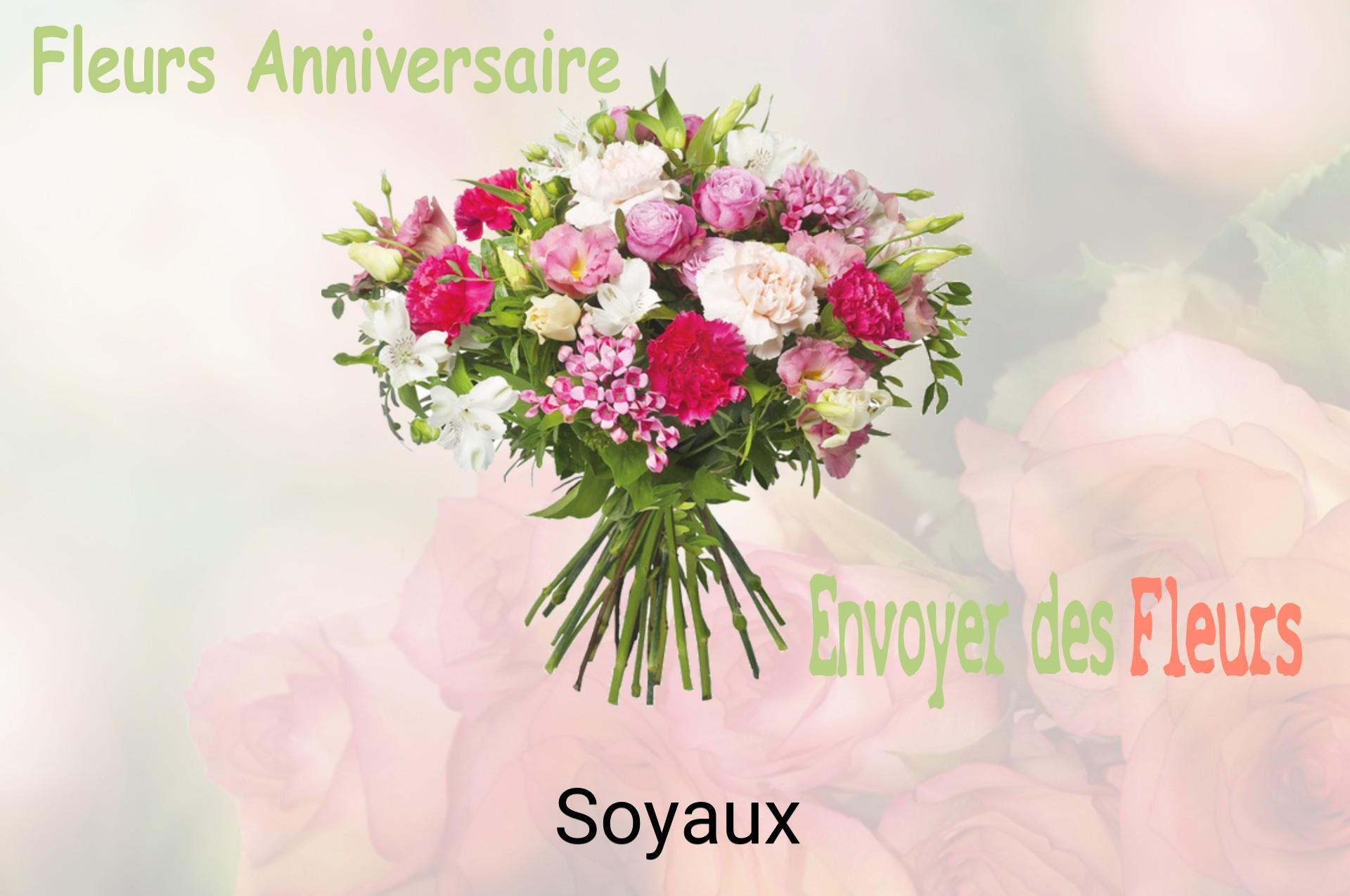 Bouquet de fleurs d’anniversaire livré à Soyaux
